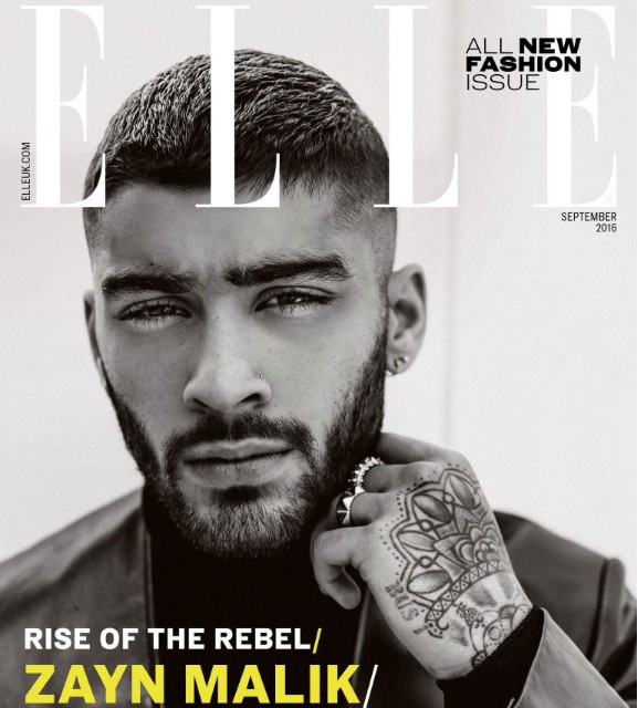 Buzz Cut + Beard on Zayn Malik