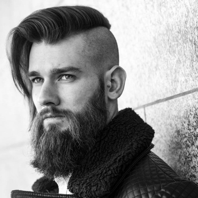 Undercut Comb Over - men's haircuts