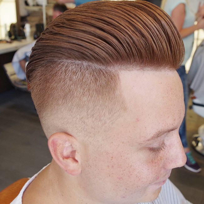 Undercut Pompadour - Men's Haircuts