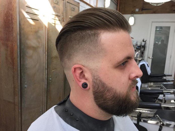 Undercut + Disconnected Beard