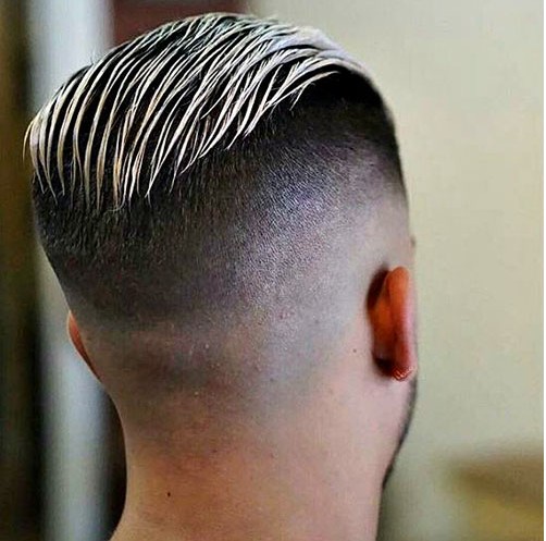 Slicked Back + High Fade