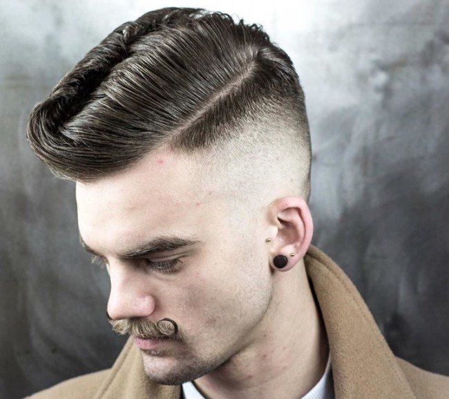 Rockabilly + Skin Fade