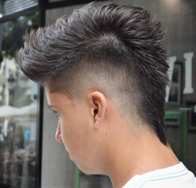 MoHawk Fade - Men's Haircuts