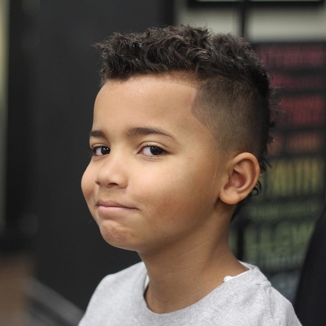 MoHawk Haircut - Hairstyle for boy