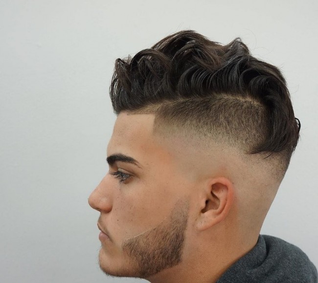  Skin Fade to White + Undercut