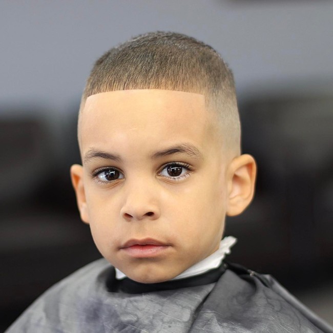  Buzz cut + High skin fade  Hairstyle for boys