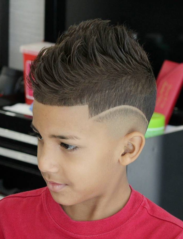 Quiff + Hi-lo Fade Hairstyle for boys