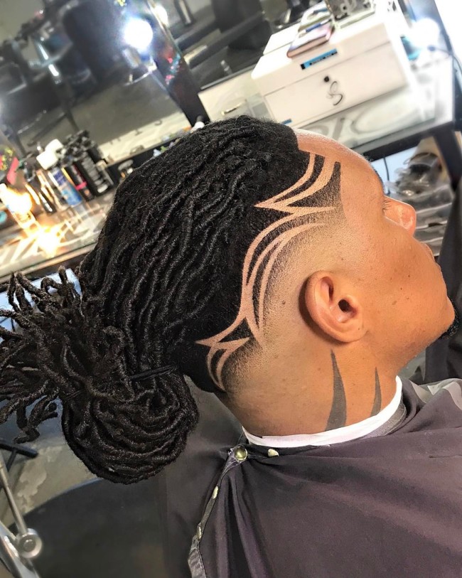 DreadLocks+ design for black men