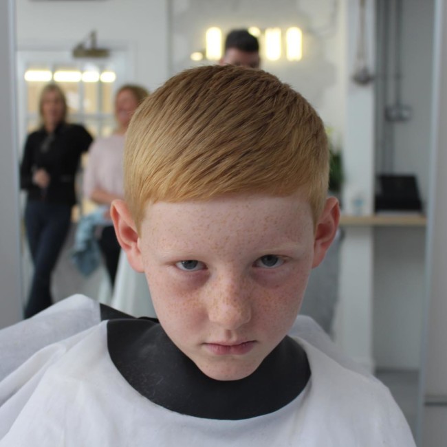 Textured Crew cut - New Hairstyle for Boys