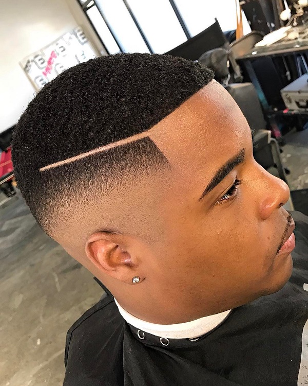 Medium Skin Fade + Part