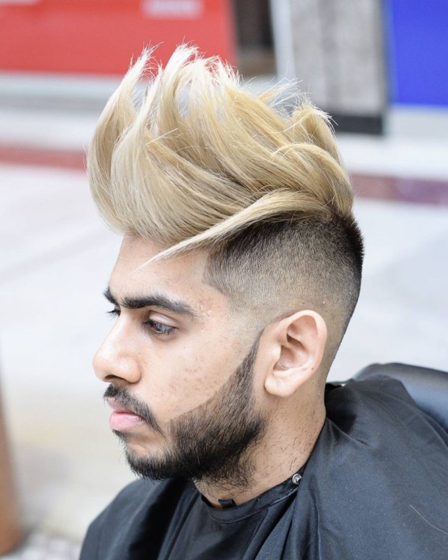 Long Textured Quiff