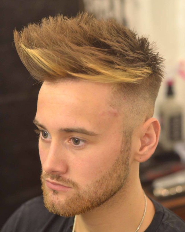 Quiff + High Fade - Men's Haircuts