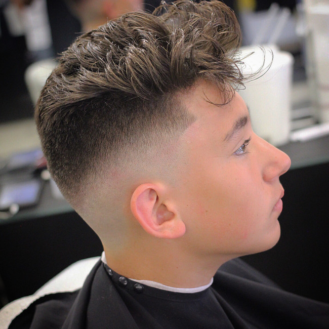 Mid Skin Fade - Men's Haircuts