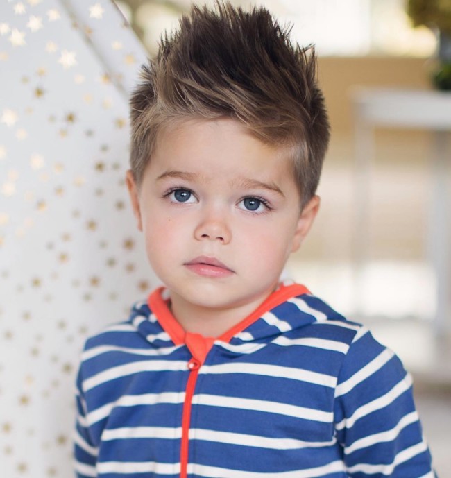 Spiky Haircut - New Hairstyle for Boys