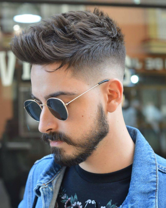 Quiff + High Fade - Men's Haircuts