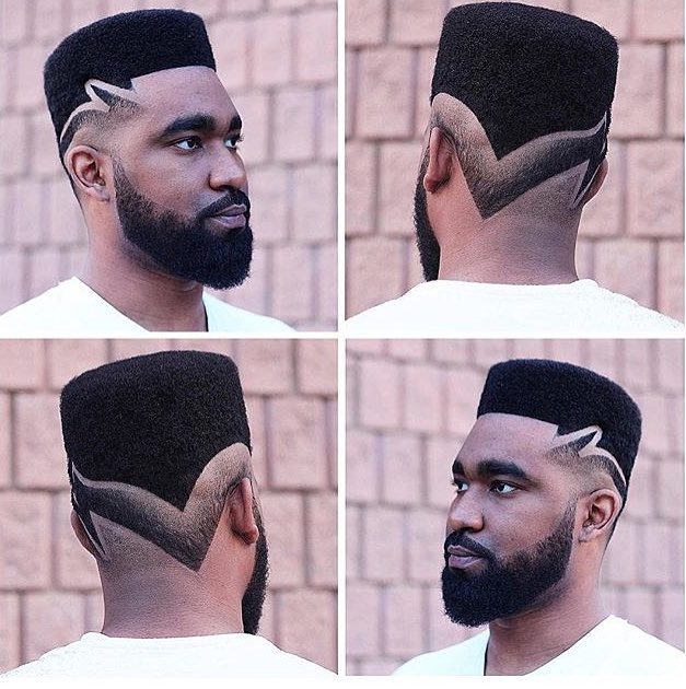 Flat Top + Reverse Fade - Men's Haircuts