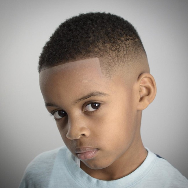 Buzz cut + Skin Fade - Black Boys Haircuts - Men's haircuts