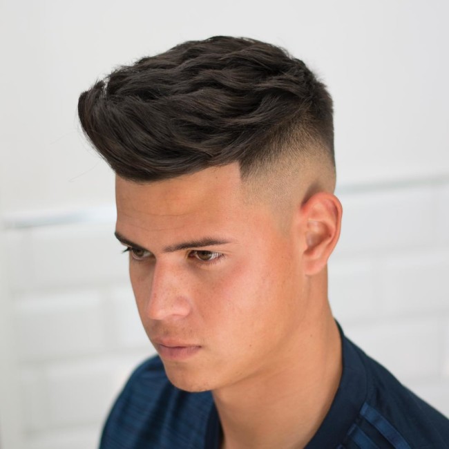 Skin Fade Quiff - Mens Haircuts