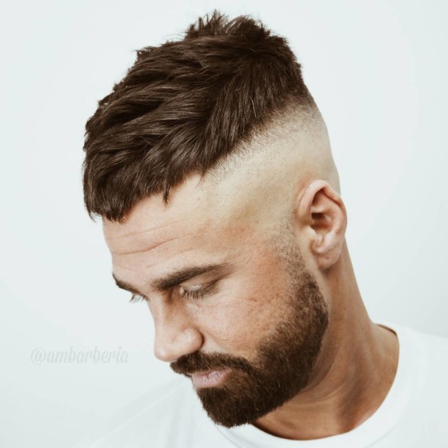 Crop + High Bald Fade - Men's Haircuts