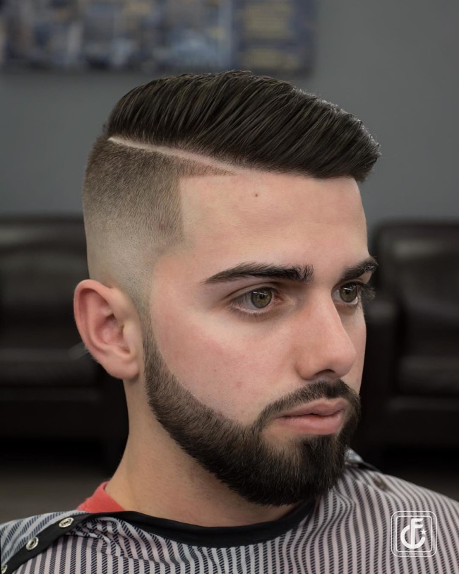 Disconnected Comb Over + Side Part - Men's Haircuts