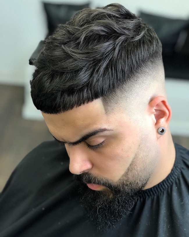 Crop + Bald Fade - Men's Haircuts