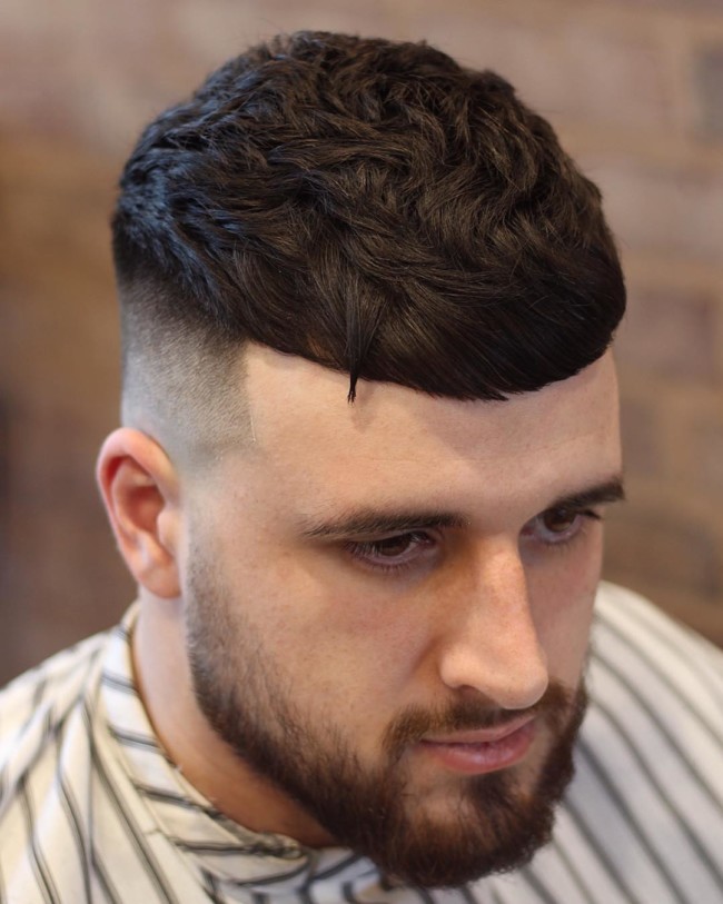 Textured Crop + High Fade - Men's haircut