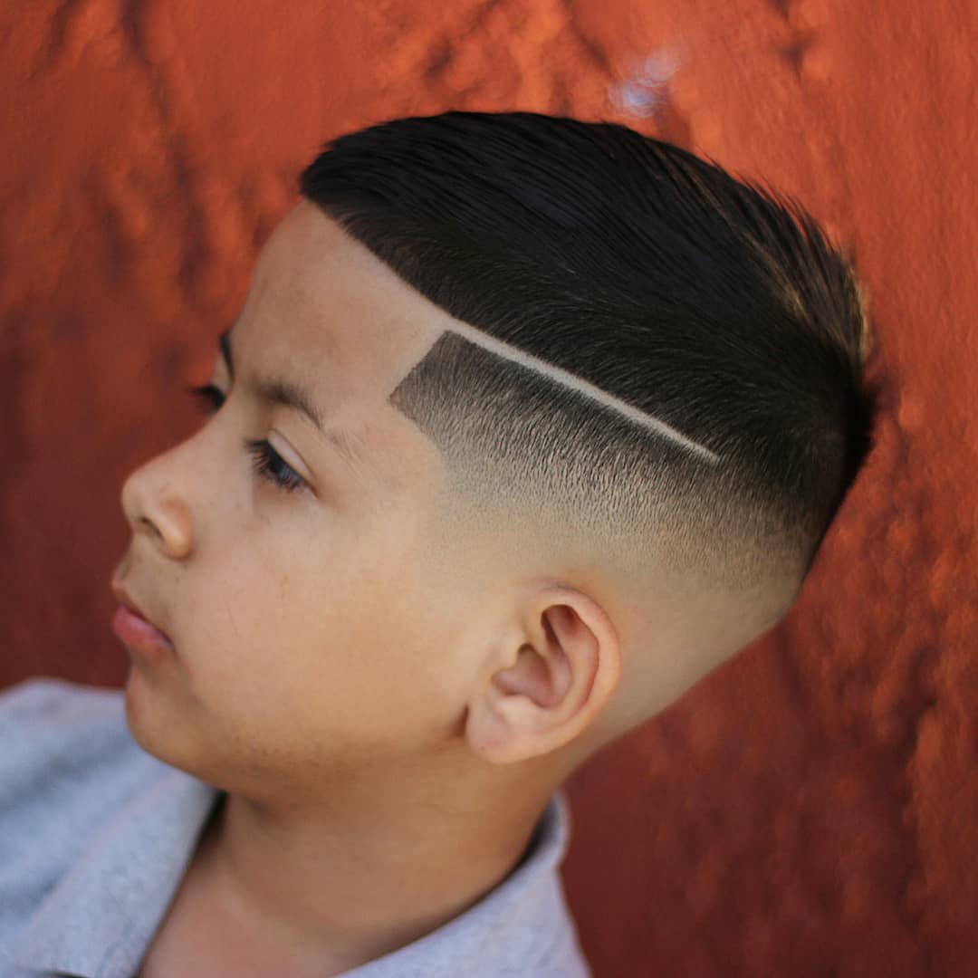 Crop + Hard Part + Skin Fade - New Hairstyle for Boys