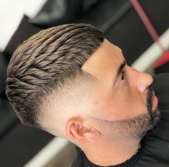 Textured Crop + High Fade - Men's Haircuts