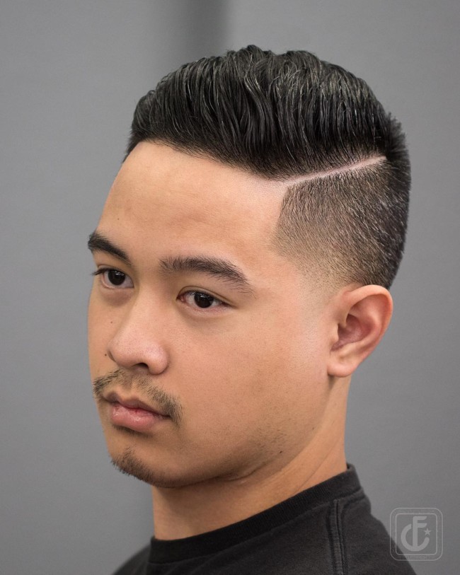  Side Part Pompadour - Men's Haircuts