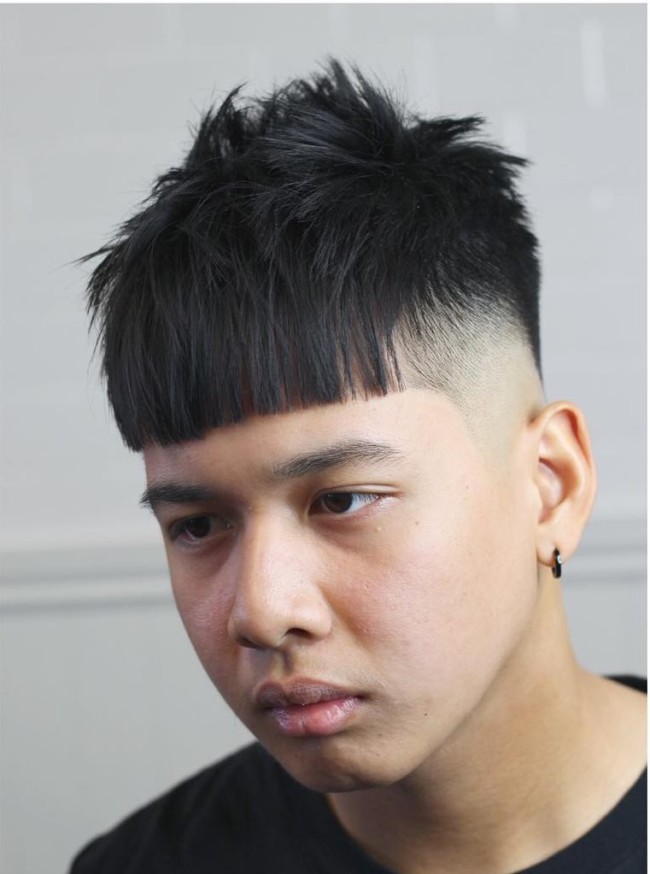  Crop + Burst Fade- Men's Haircuts