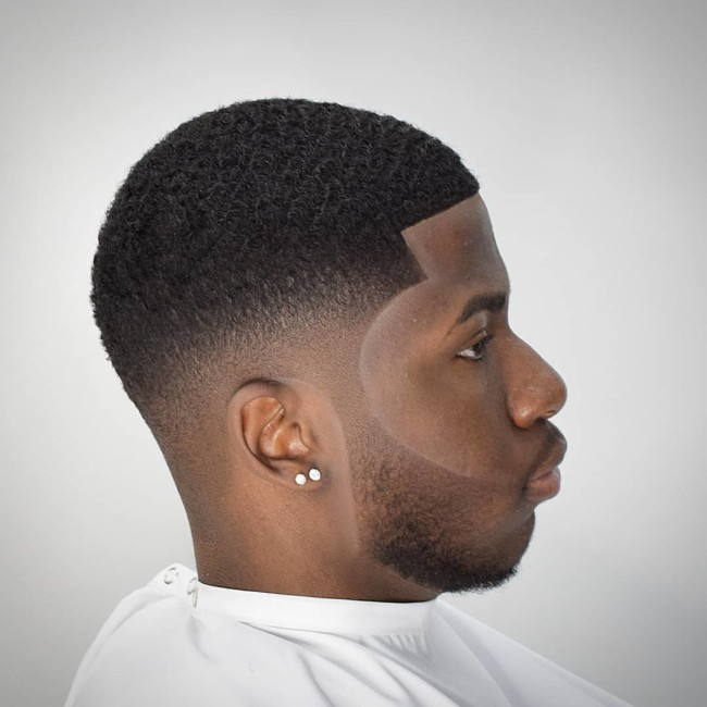 Crew Cut + Mide Fade + Line up - Men's Haircuts