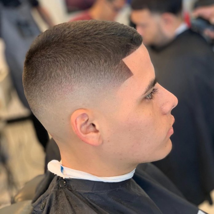 Buzz cut + Bald Fade + Lines