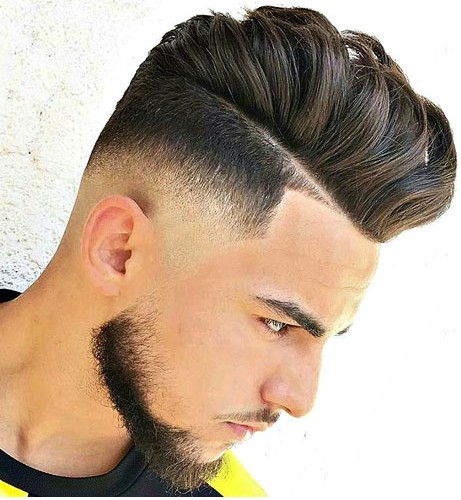 Pompadour + Skin Fade