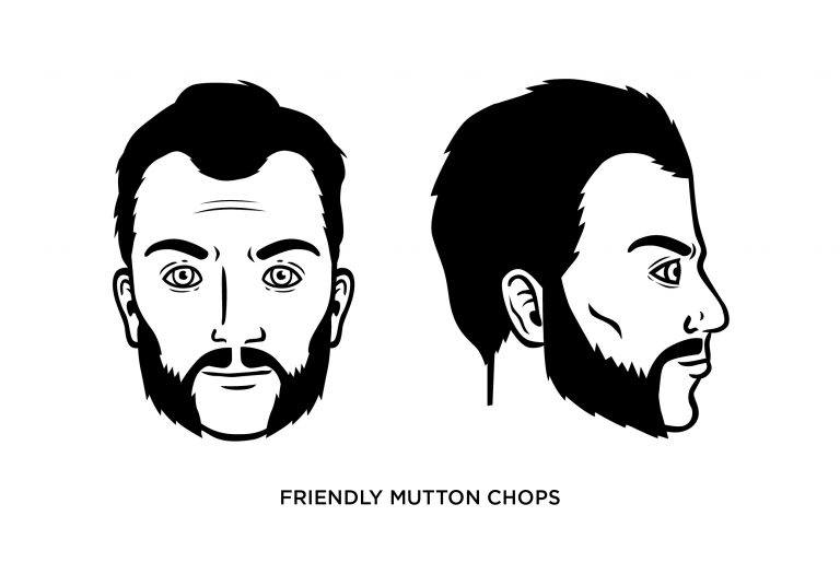 The Friendly Mutton Chops - Men's Haircuts