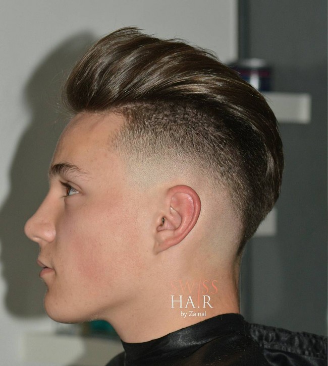 Pompadour + Fade