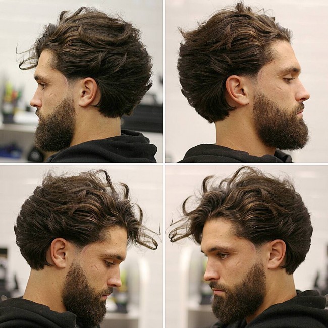 Long hair + thick beard disconnected