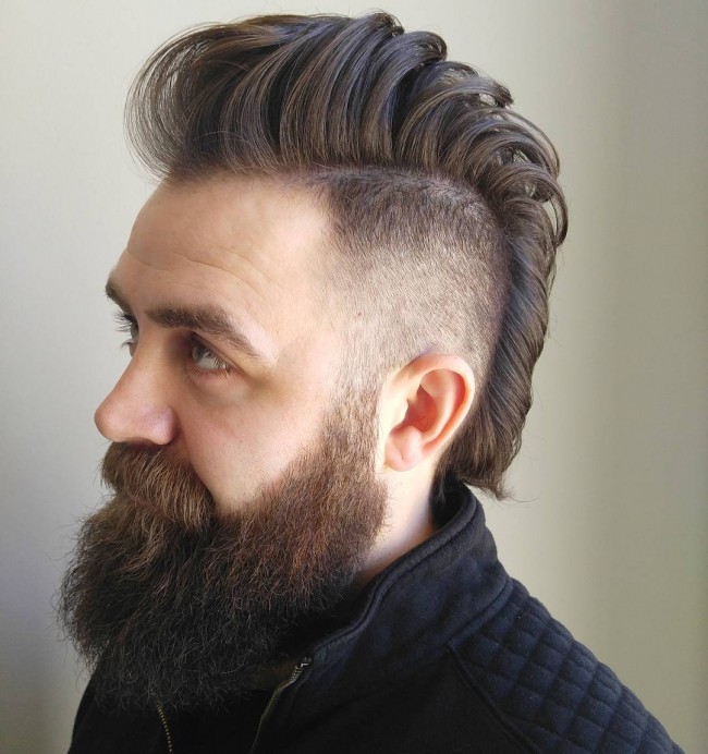 Mohawk + Big Beard