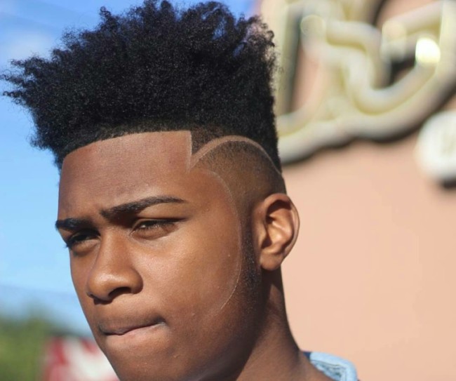 High Top + Hi-Lo Fade - Men's haircuts