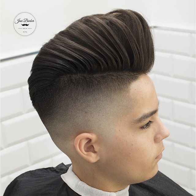 Pompadour for boys - Men's Haircuts