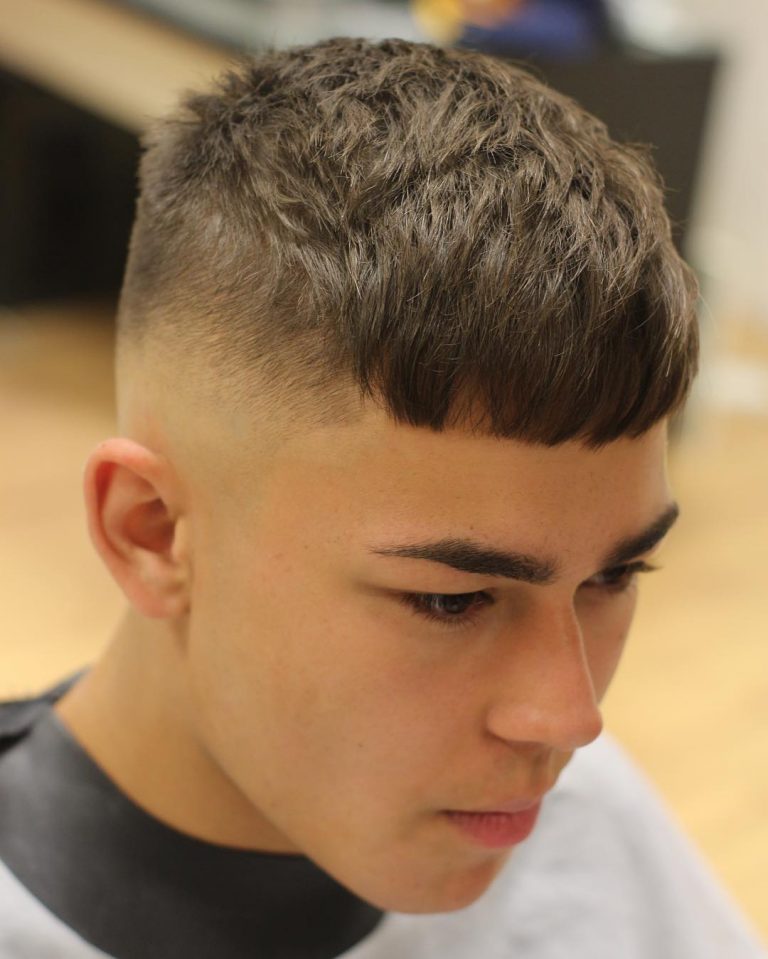 Skin Fade + Crop Hairstyle