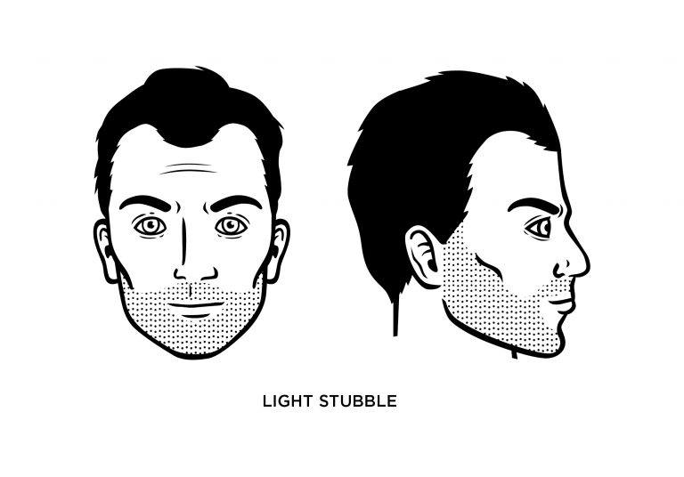 The Light Stubble - Men's Haircuts