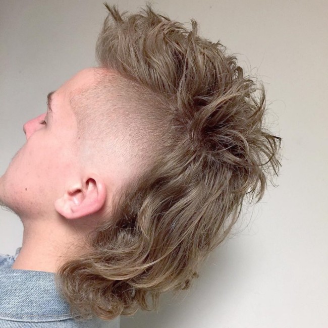 Mohawk mullet - Men's Haircuts