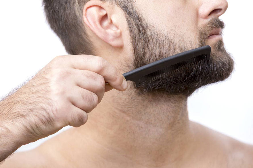 The beard comb