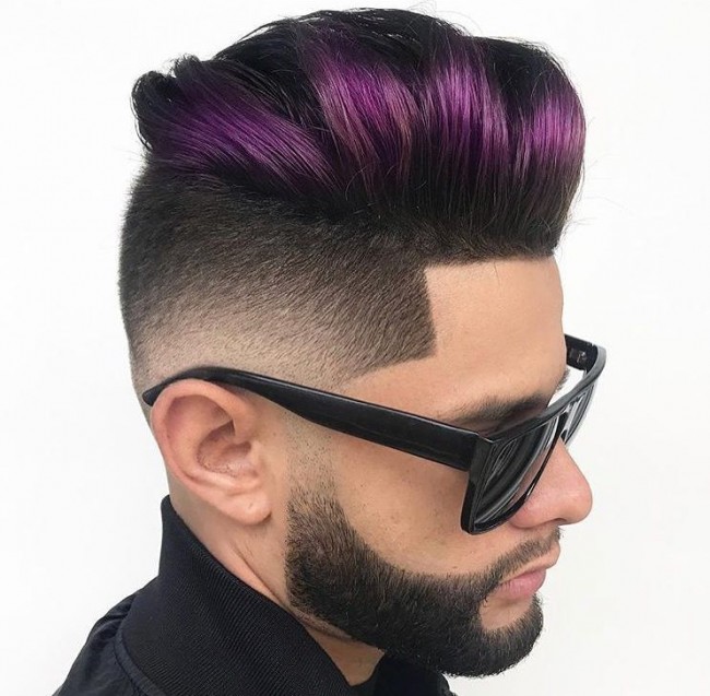 Pompadour + Dye 