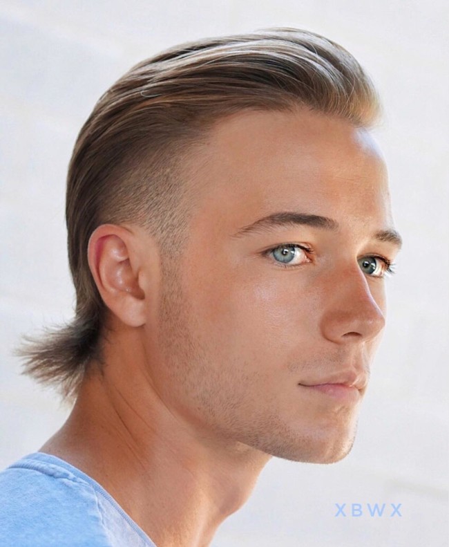 Slicked back Hockey Hair - Men's Haircuts